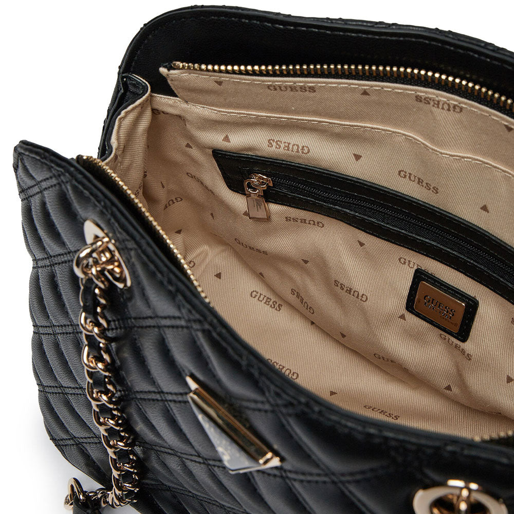 Borsa Donna a Spalla GUESS Linea Giully colore Black – Cuoieriashop