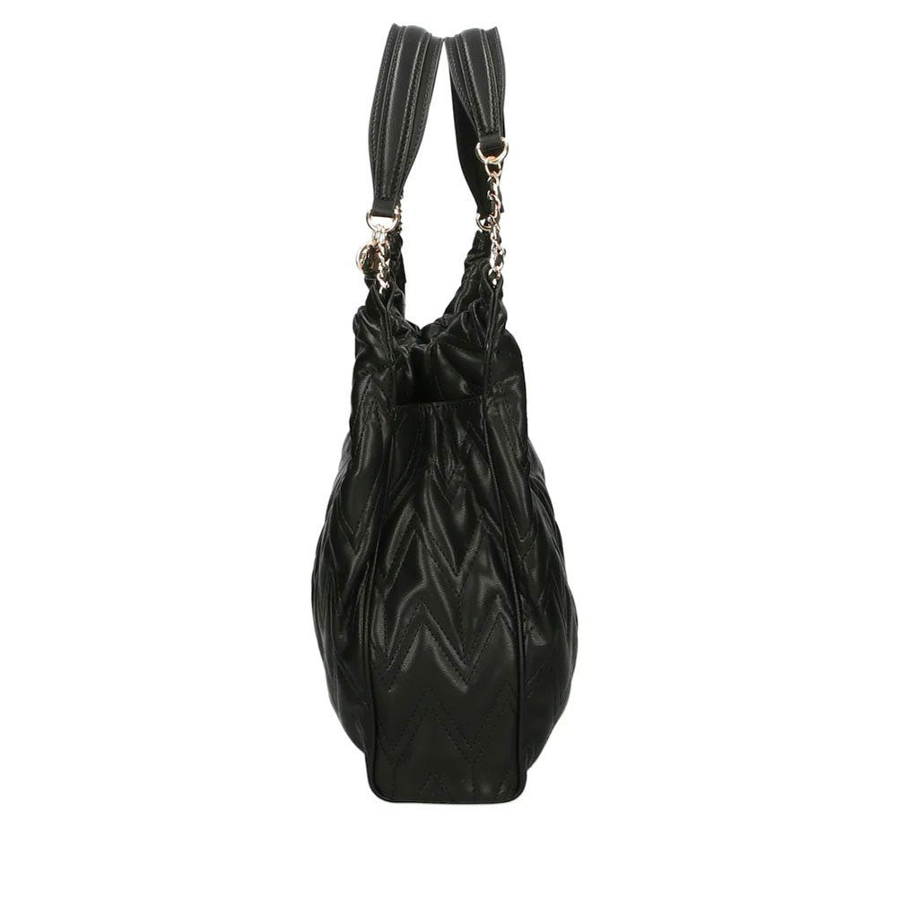 Borsa Donna Hobo a Spalla GUESS Linea Eda Colore Nero