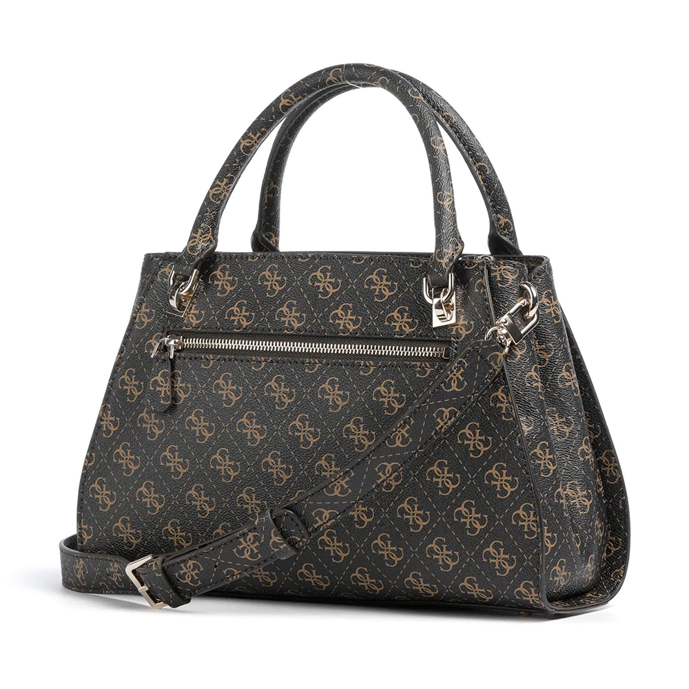 Borsa Donna a Mano GUESS Linea Noelle Colore Brown Logo