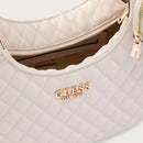 Borsa Donna a Spalla GUESS Linea Atabey Colore Off White