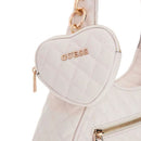 Borsa Donna a Spalla GUESS Linea Atabey Colore Off White
