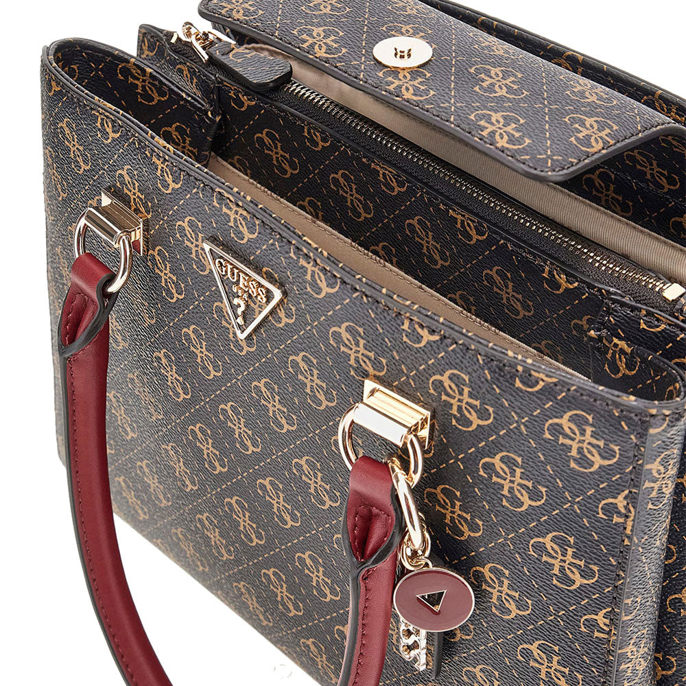 GUESS Damenhandtasche Noelle Line Farbe Braun - QL7879060