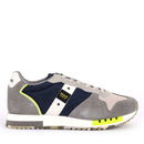 Scarpe Uomo BLAUER Sneakers Queens 01 Colore Navy - Grey