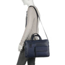 Cartella PIQUADRO Porta Pc 14" Linea Finn in Pelle Blu - CA1903S123