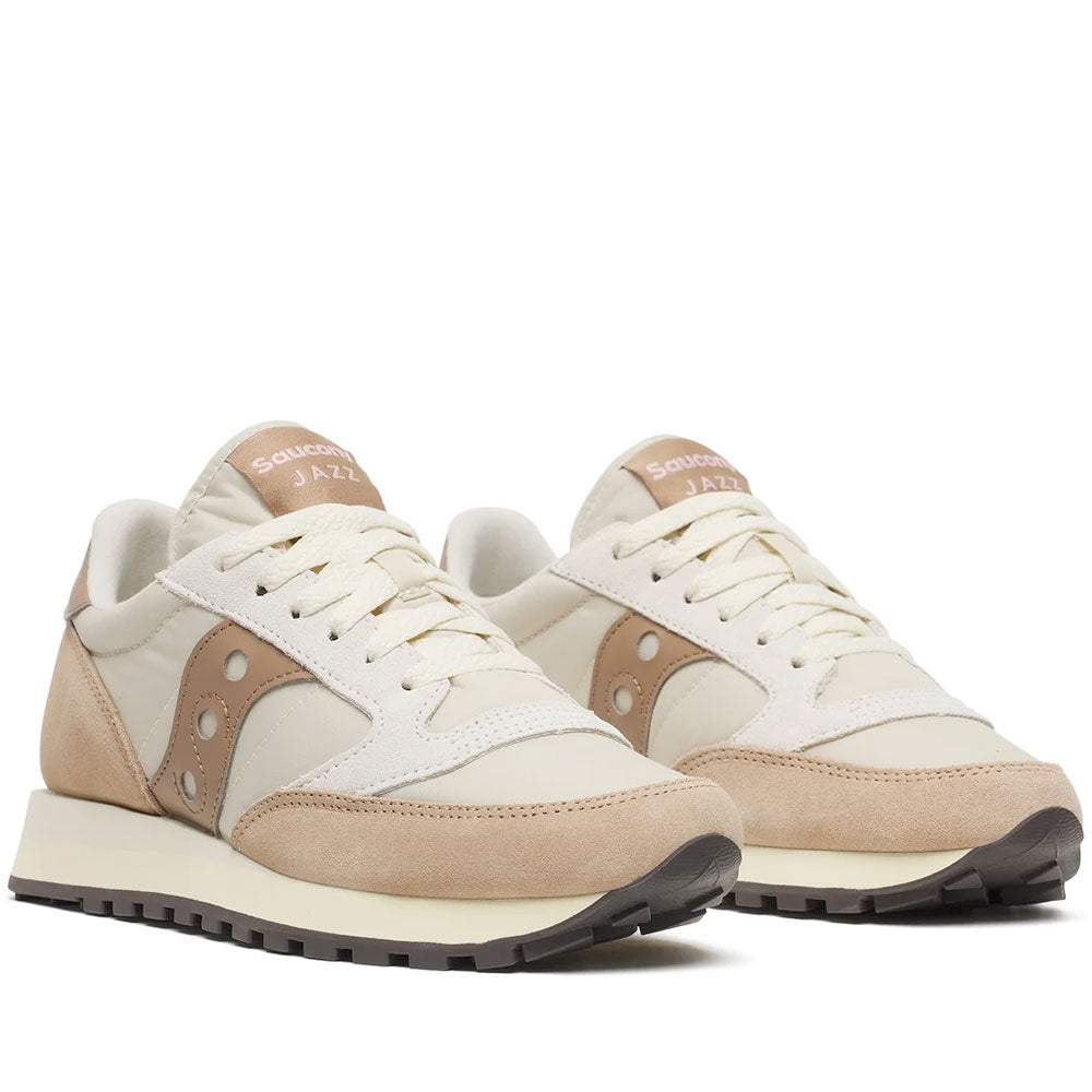 Scarpe Uomo Saucony Sneakers Jazz Original Trek - Ivory