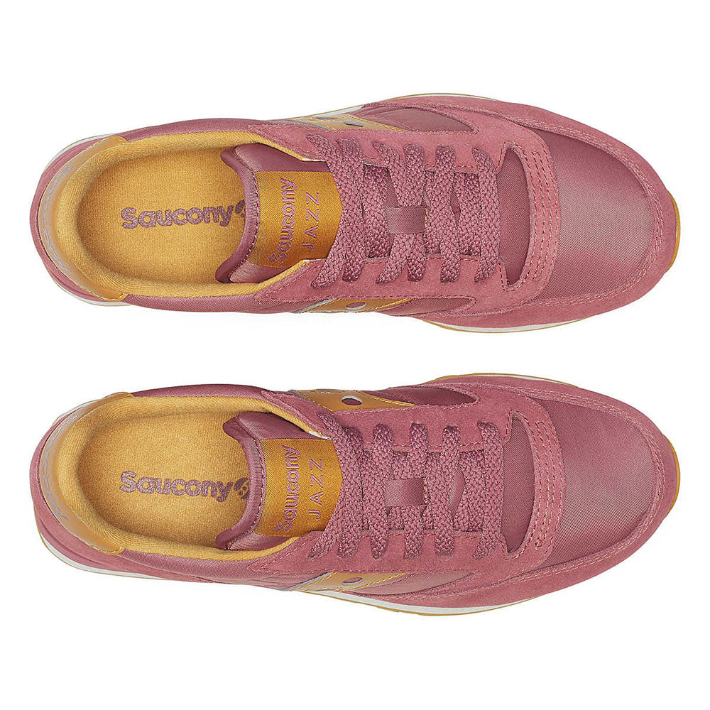 Saucony Damenschuhe Jazz Sneakers Rosa - Orange