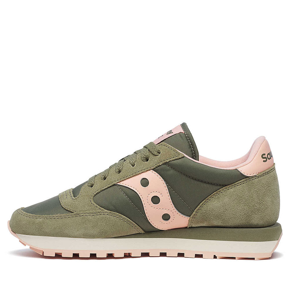 Scarpe Donna Saucony Sneakers Jazz Olive - Peach