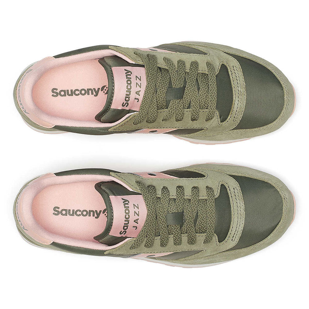 Scarpe Donna Saucony Sneakers Jazz Olive - Peach