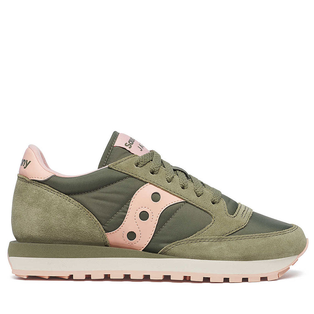 Scarpe Donna Saucony Sneakers Jazz Olive - Peach