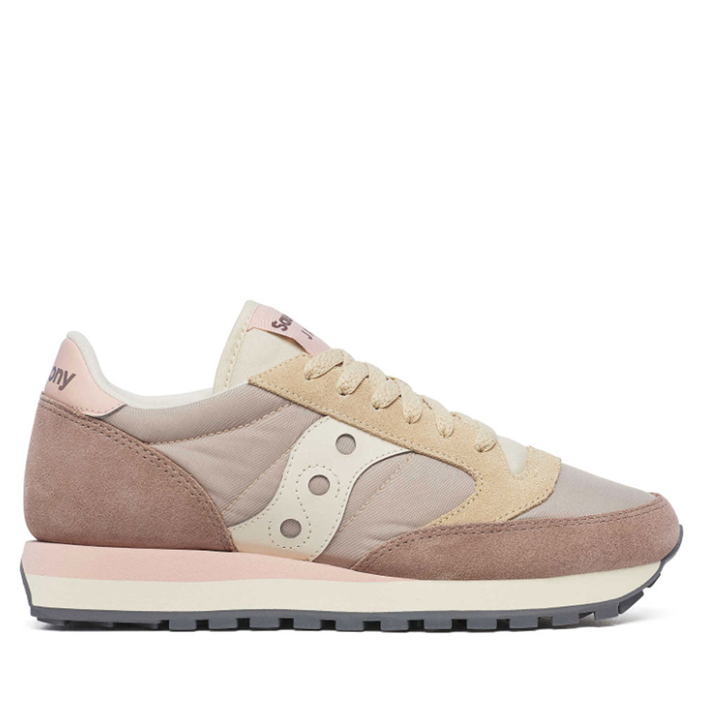 Scarpe Donna Saucony Sneakers Jazz Original Tan - Pink