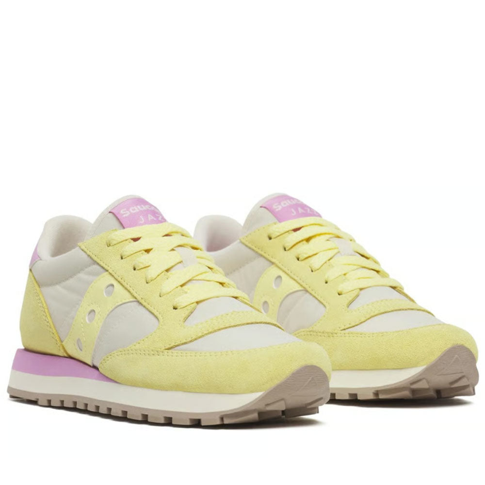 Scarpe Donna Saucony Sneakers Jazz Original Yellow - Orchid