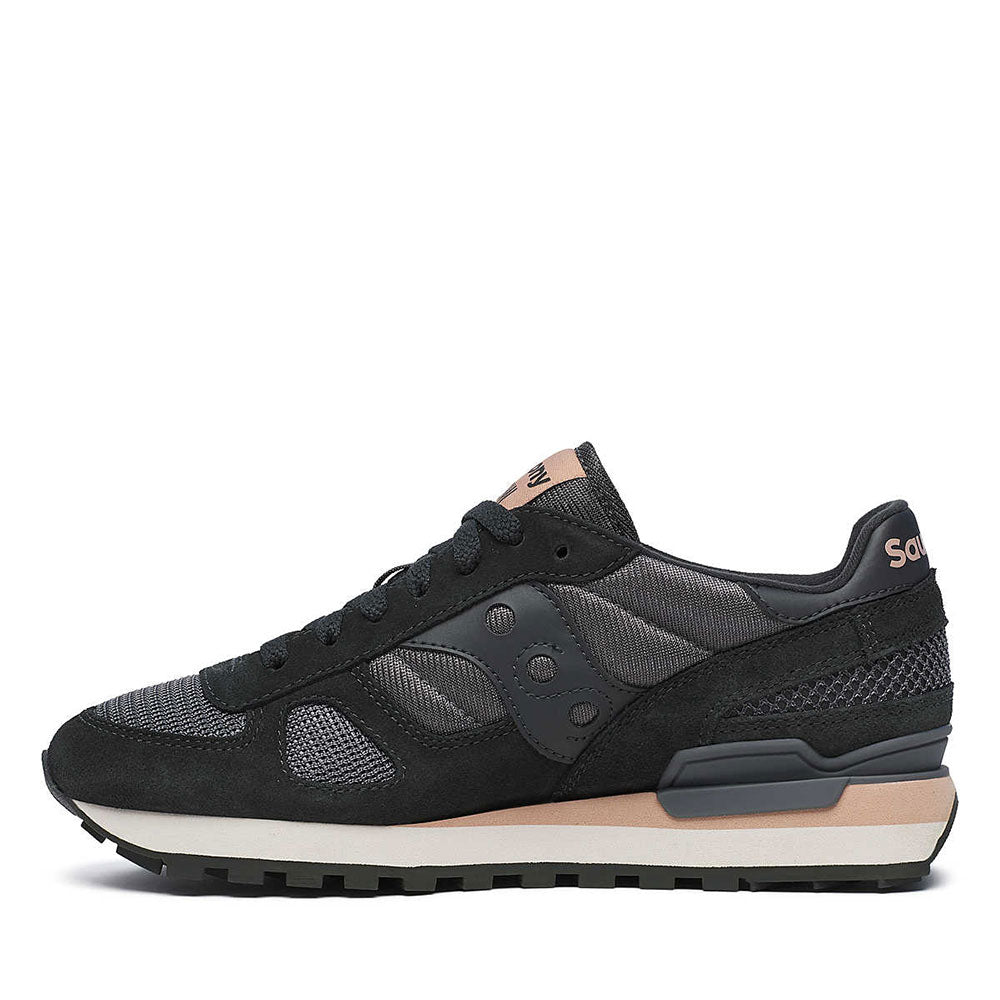 Scarpe Donna Saucony Sneakers Shadow Dark Grey - Black