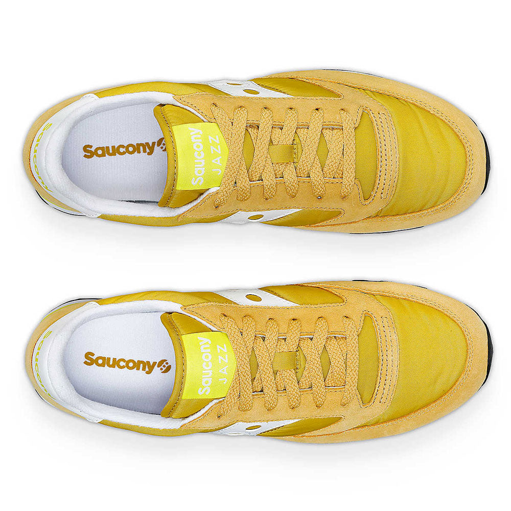 Scarpe Uomo Saucony Sneakers Jazz Original Mustard - White
