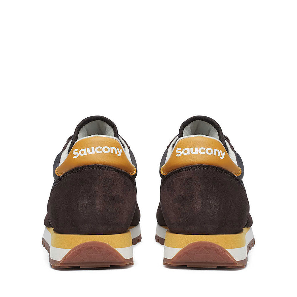 Scarpe Uomo Saucony Sneakers Jazz Brown - Cream