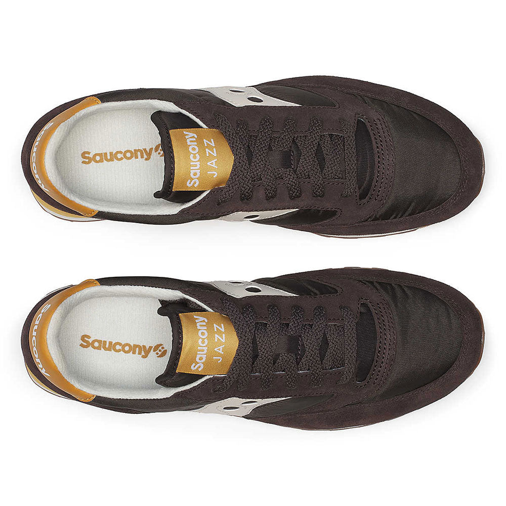 Scarpe Uomo Saucony Sneakers Jazz Brown - Cream