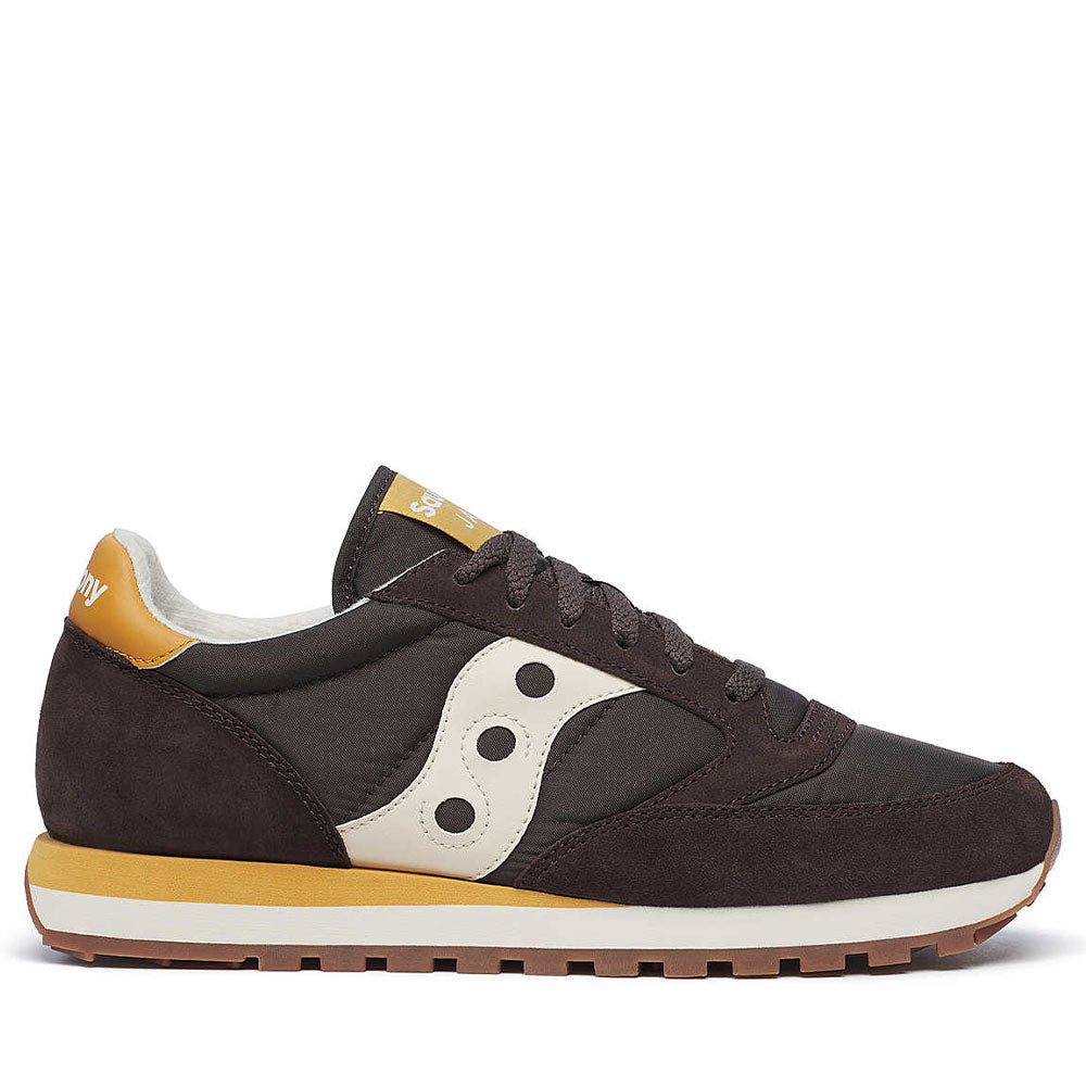 Scarpe Uomo Saucony Sneakers Jazz Brown - Cream