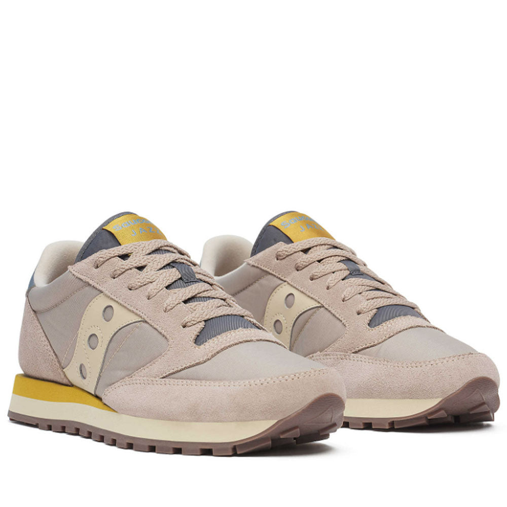 Scarpe Uomo Saucony Sneakers Jazz Original Beige - Yellow