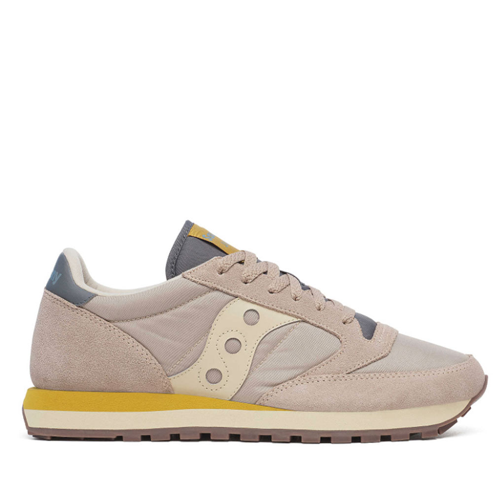 Scarpe Uomo Saucony Sneakers Jazz Original Beige - Yellow