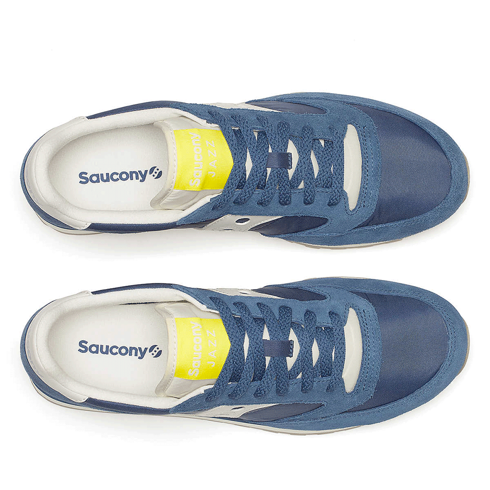 Scarpe Uomo Saucony Sneakers Jazz Original Blue - Tofu