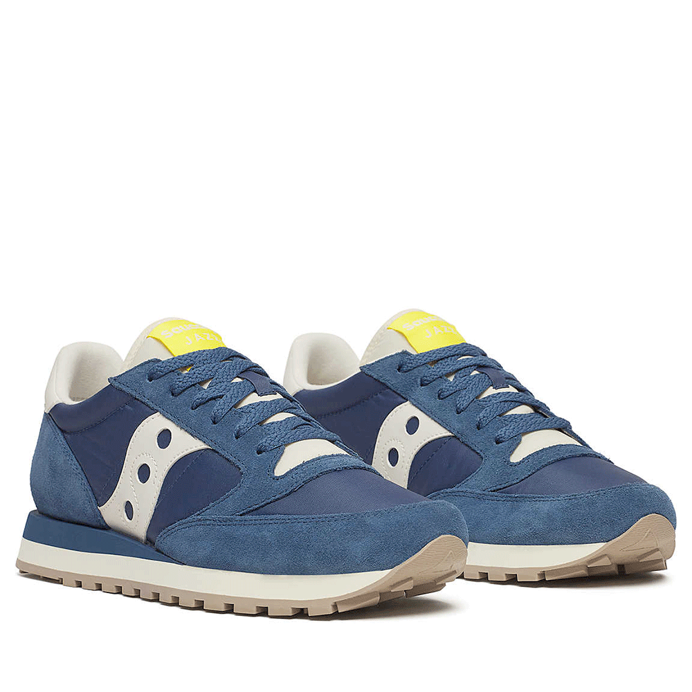 Scarpe Uomo Saucony Sneakers Jazz Original Blue - Tofu