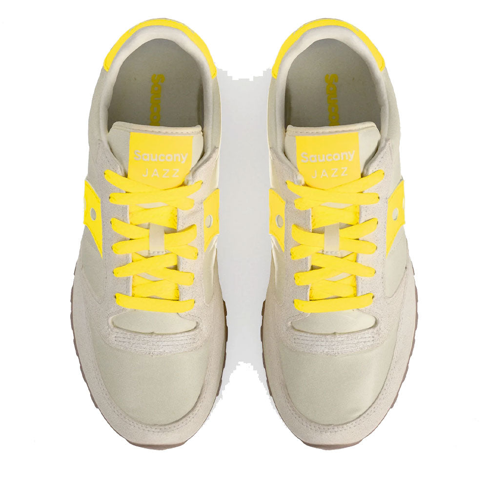 Saucony Jazz Original Sneakers Unisex Tofu - Buttercup