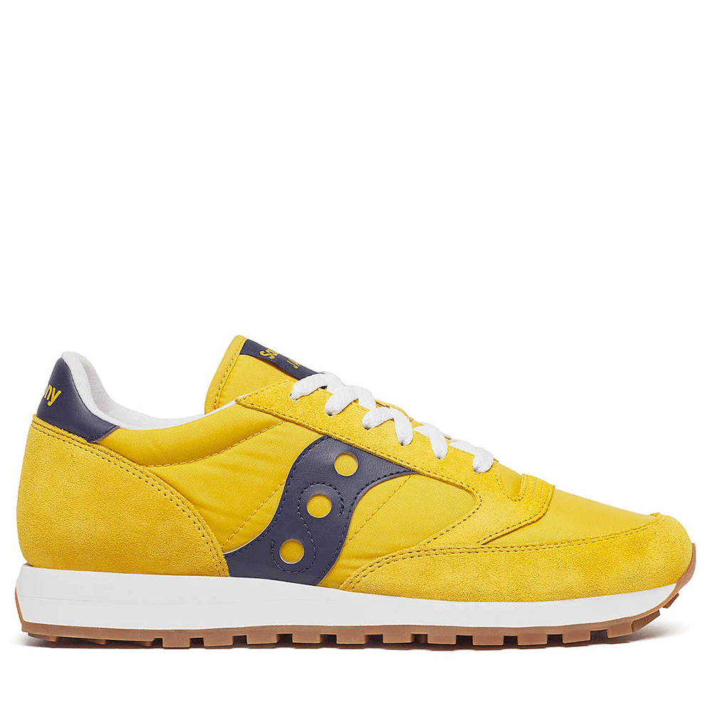Scarpe Uomo Saucony Sneakers Jazz Original Mustard - Peacoat