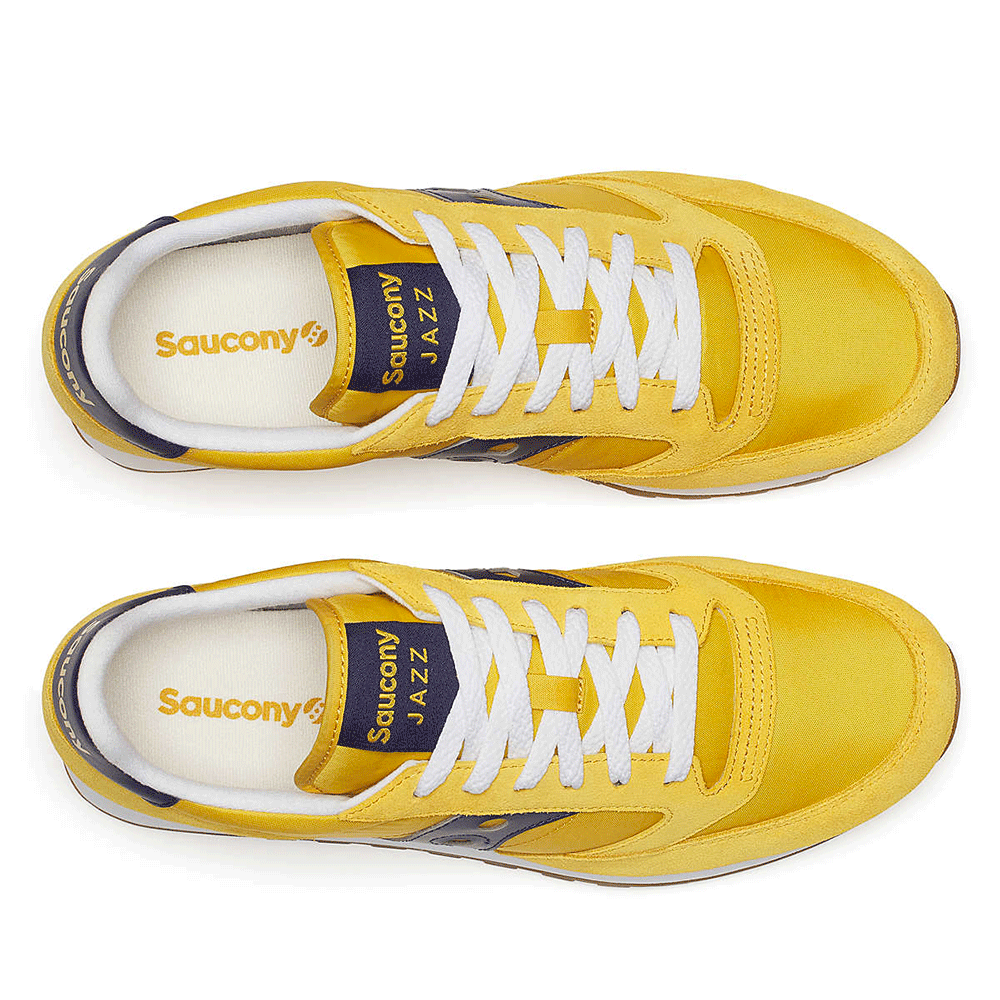 Scarpe Uomo Saucony Sneakers Jazz Original Mustard - Peacoat