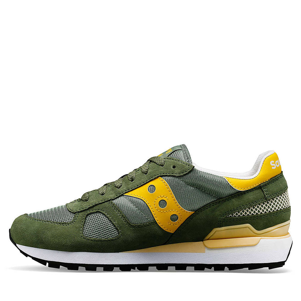 Scarpe Unisex Saucony Sneakers Shadow Original Green - Yellow