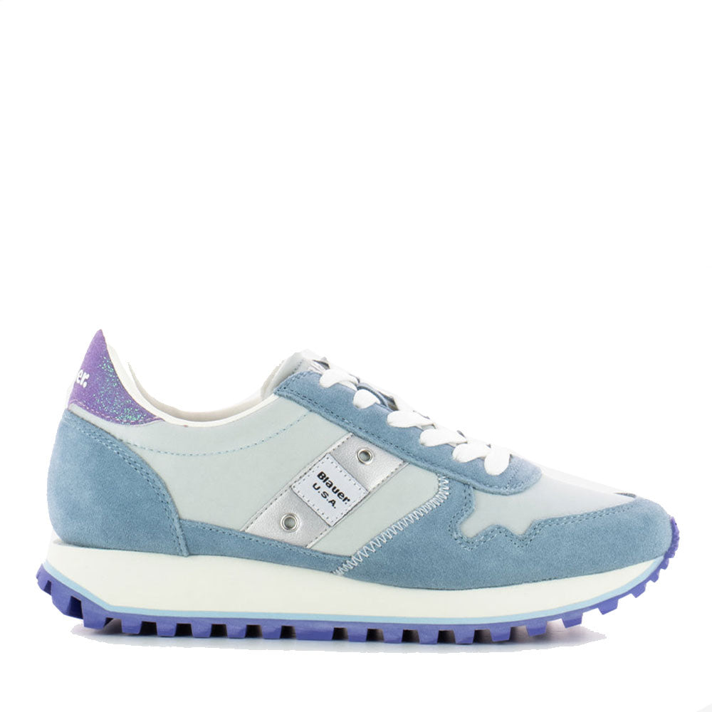 Scarpe Donna BLAUER Sneakers Millen 01 Colore Light Blue