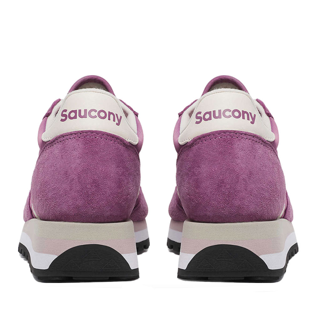 Saucony Damenschuhe Jazz Sneakers Triple Purple - Creme