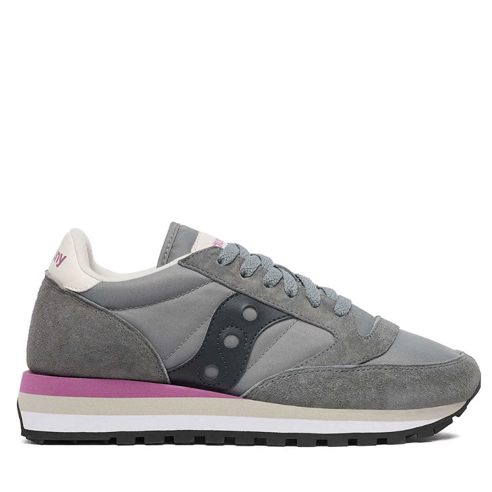 Scarpe Donna Saucony Sneakers Jazz Triple Grey - Black