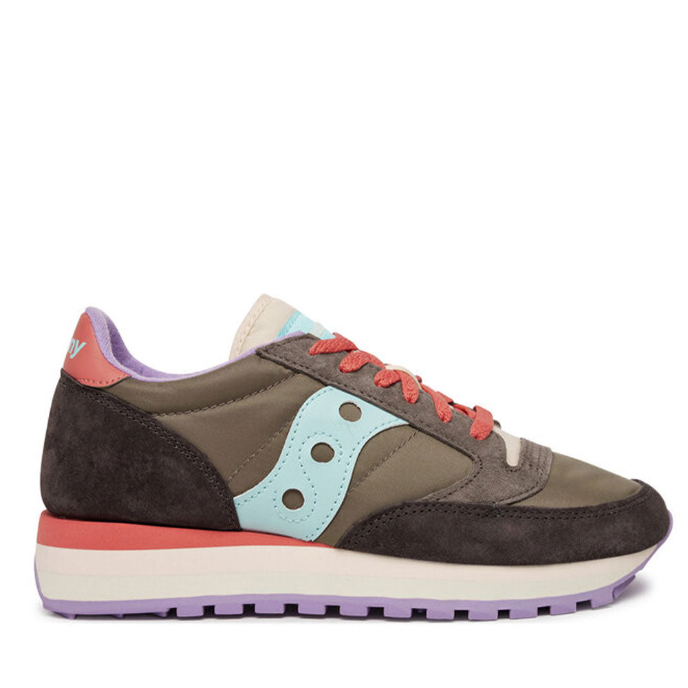 Scarpe Donna Saucony Sneakers Jazz Triple Brown - Aqua