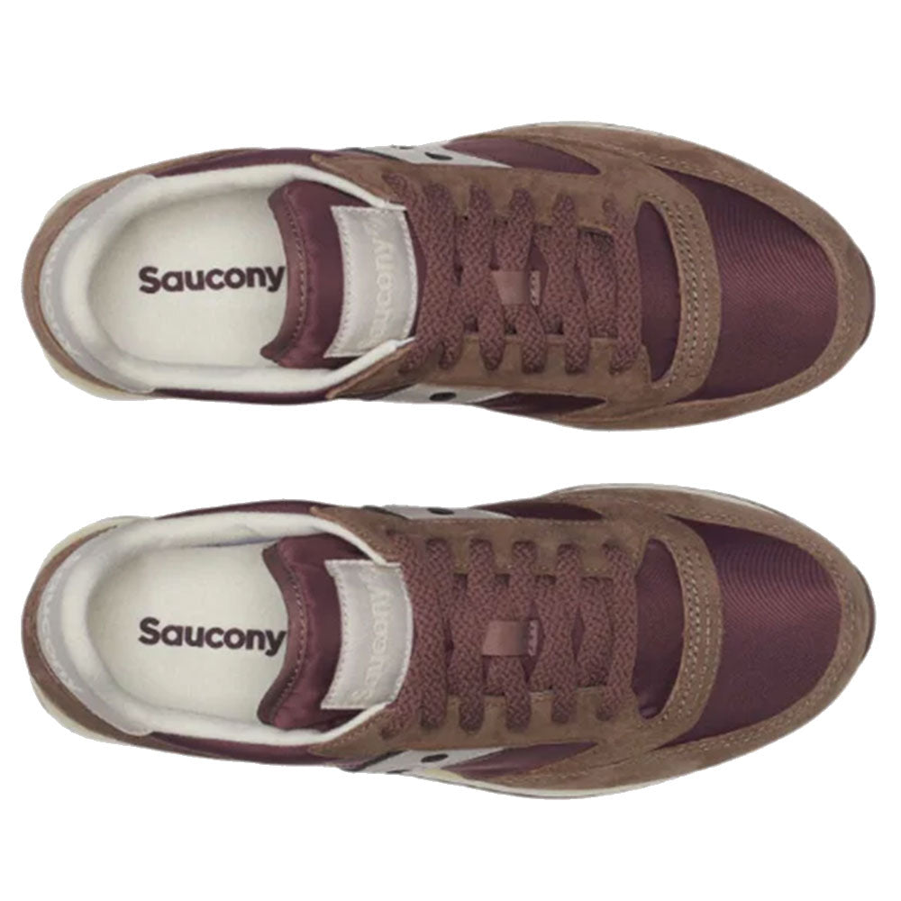 Scarpe Donna Saucony Sneakers Jazz Triple Deep Red - Tan