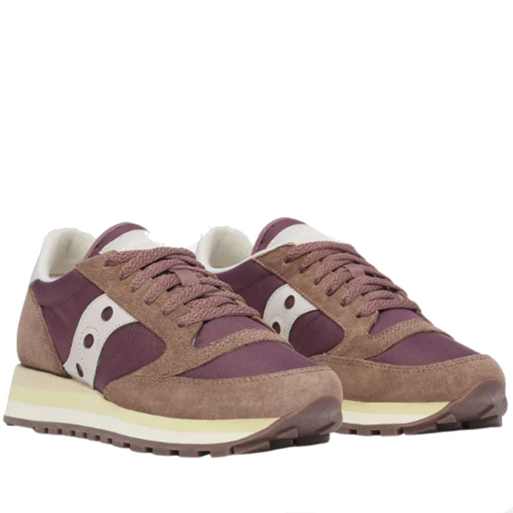Scarpe Donna Saucony Sneakers Jazz Triple Deep Red - Tan