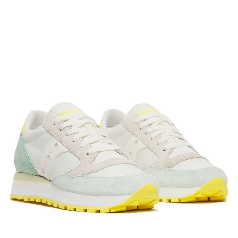 Scarpe Donna Saucony Sneakers Jazz Triple Ivory - Aqua