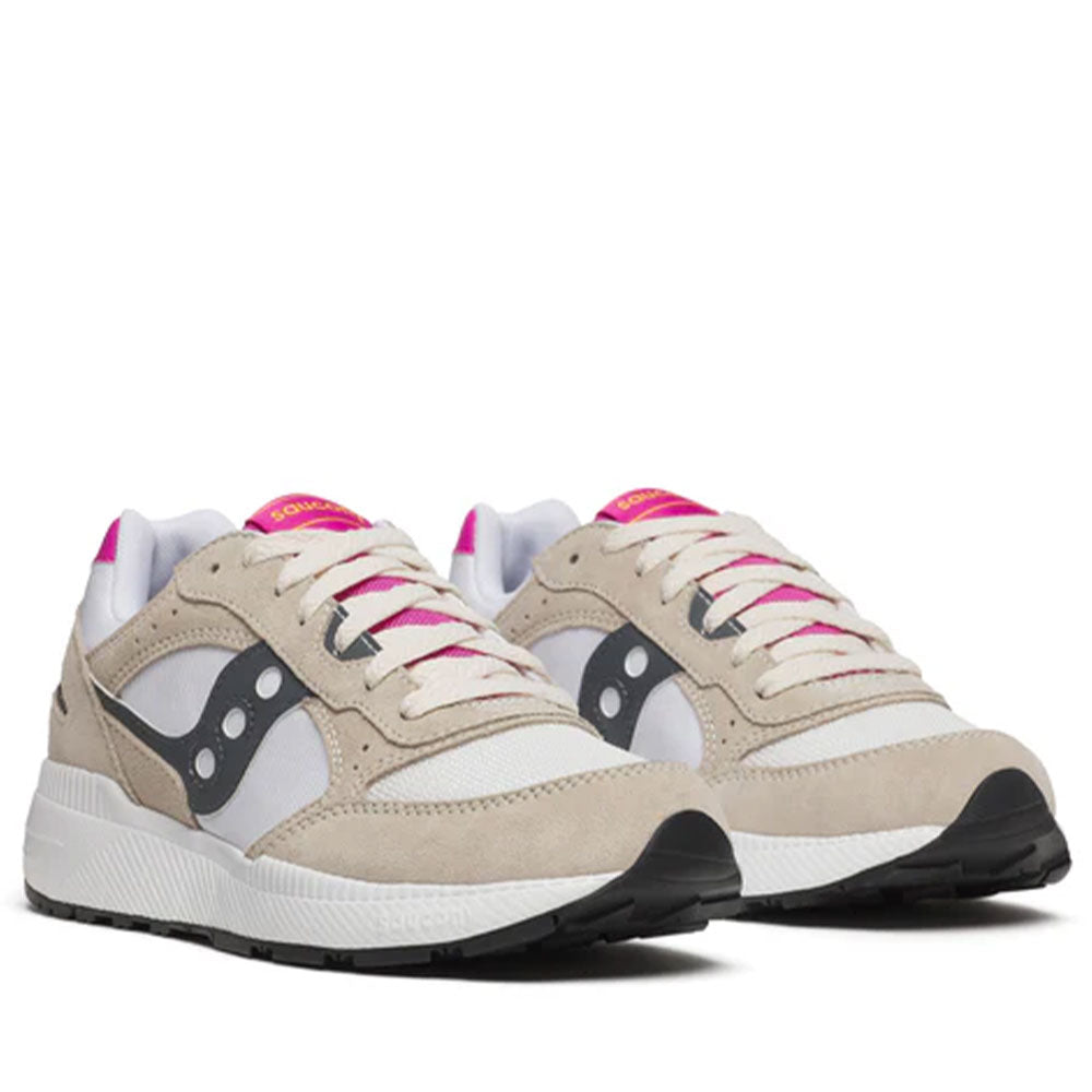 Scarpe Donna Saucony Sneakers Eclipse Colore White - Dark Grey