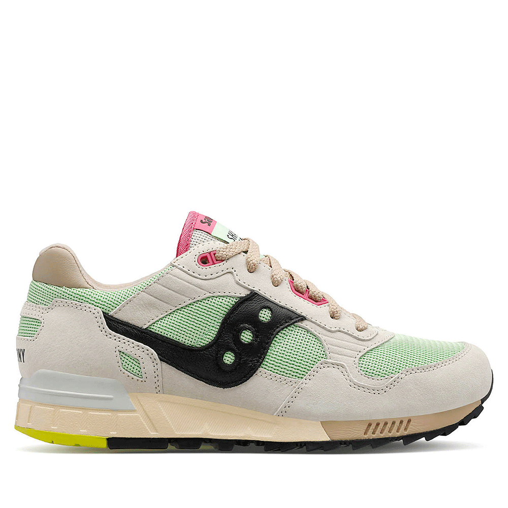 Scarpe Donna Saucony Sneakers Shadow 5000 Beige - Green
