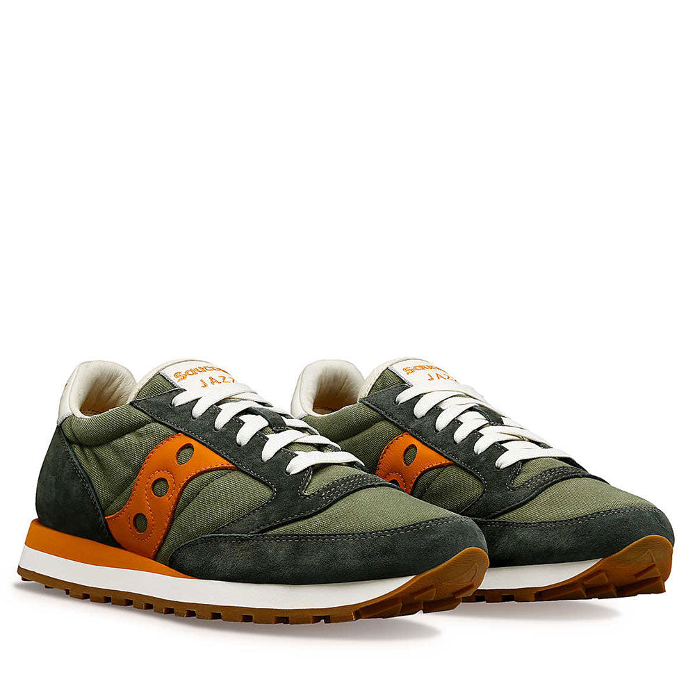 Scarpe Uomo Saucony Sneakers Jazz Original Forest Orange Cuoieriashop