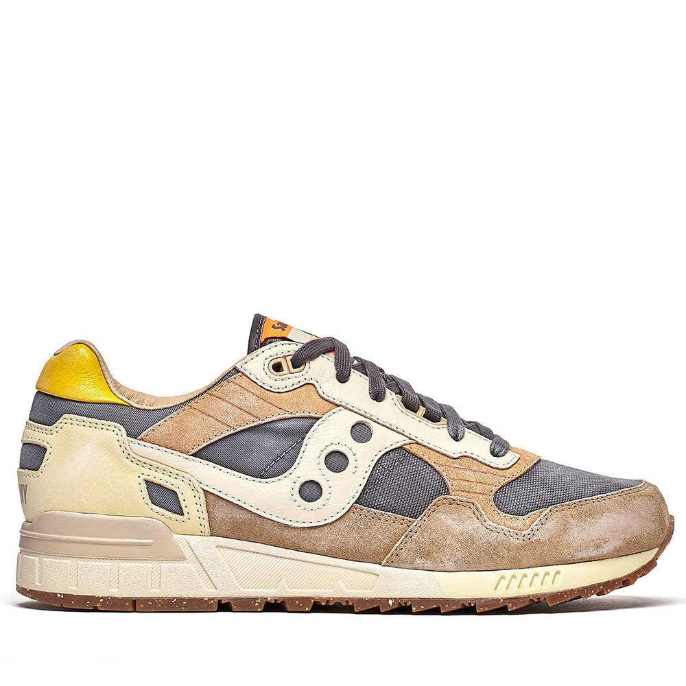 Scarpe Uomo Saucony Sneakers Shadow 5000 Dark Grey - Sand