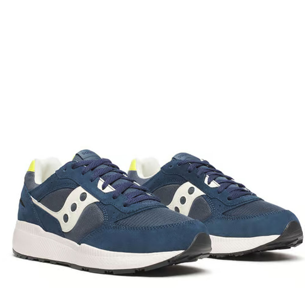 Scarpe Uomo Saucony Sneakers Eclipse Navy - Off White