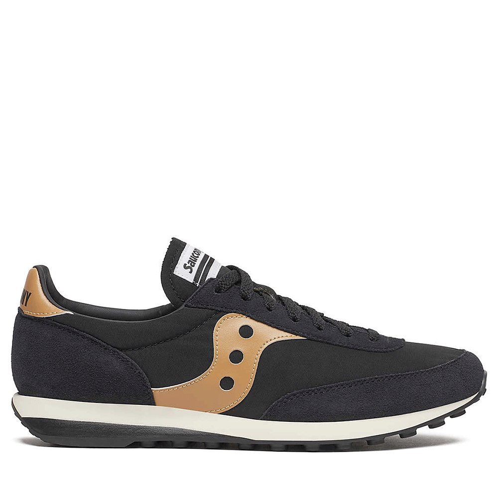 Scarpe Donna Saucony Sneakers Trainer 80 Black - Gold