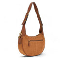 Borsa Donna Hobo a Spalla GUESS in Pelle Linea Malva Colore Cognac