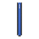 Porta Carte SECRID linea Matte in Pelle color Black & Blue con RFID