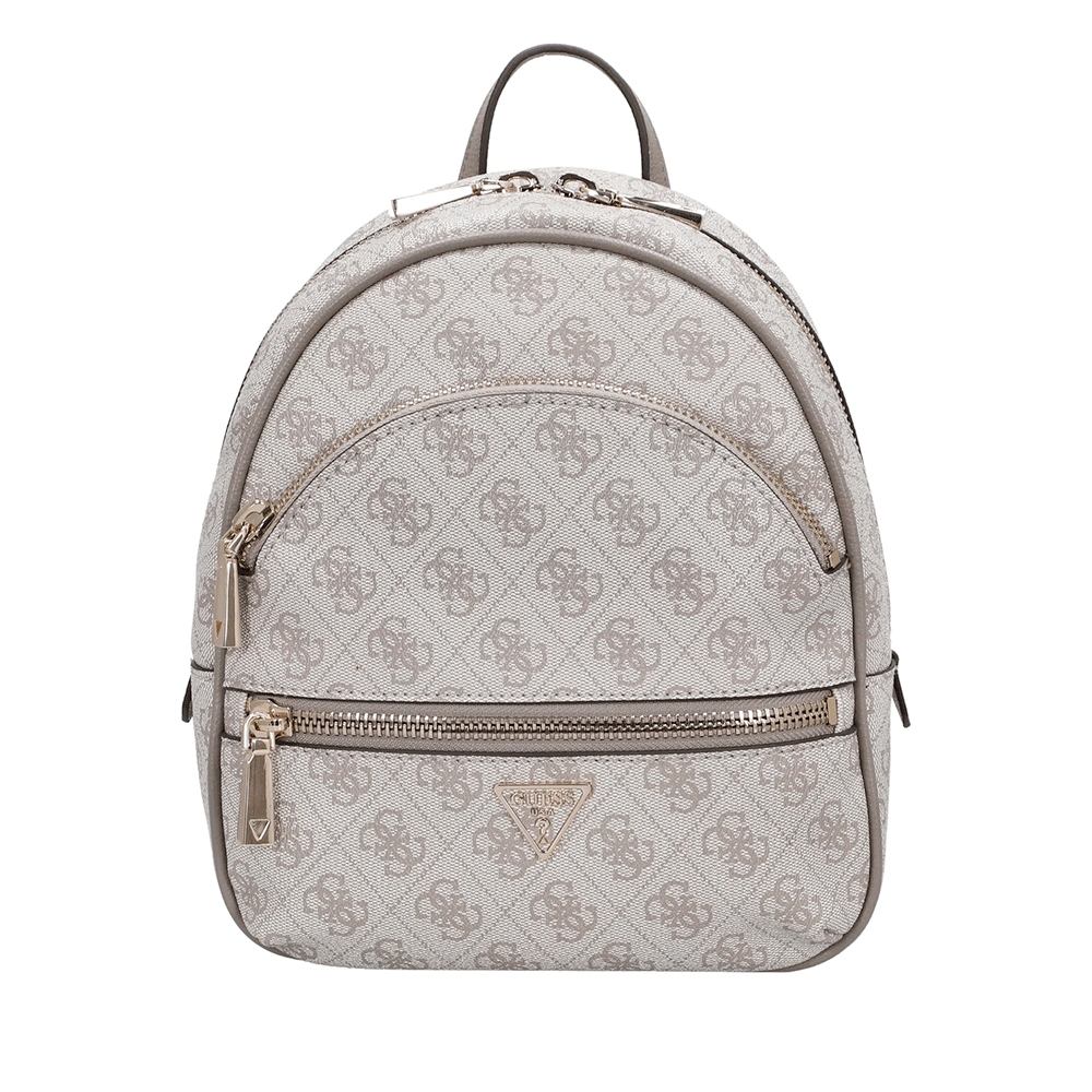 Zaino Donna GUESS Linea Manhattan Colore Dark Taupe Logo Misura Piccola