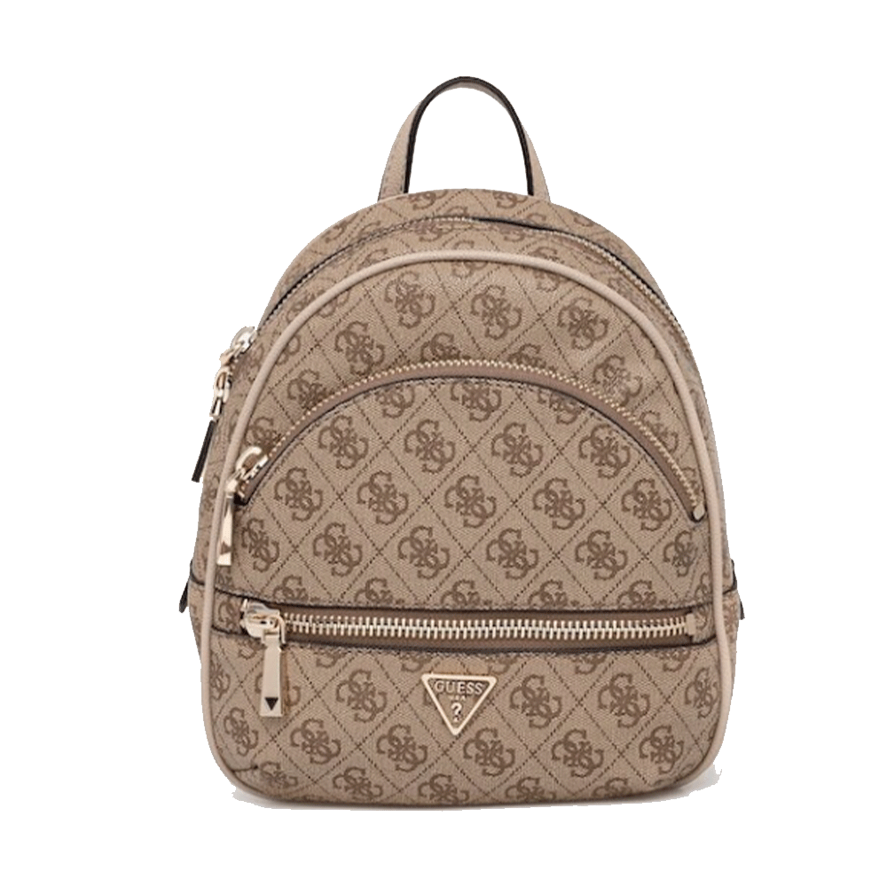 Zaino Donna GUESS Linea Manhattan Colore Latte Logo Misura Piccola