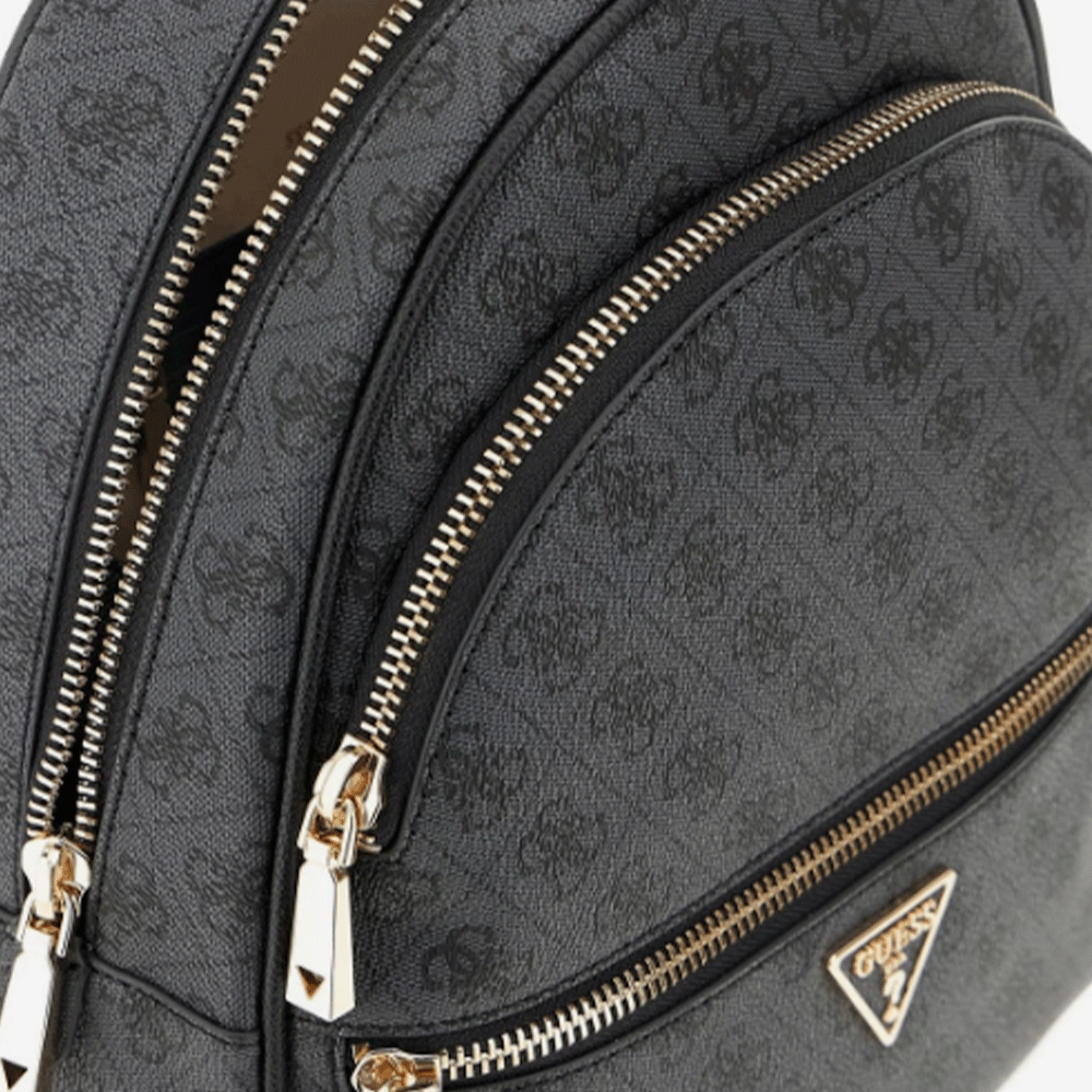 Zaino Donna GUESS Linea Manhattan Colore Coal Logo Misura Grande