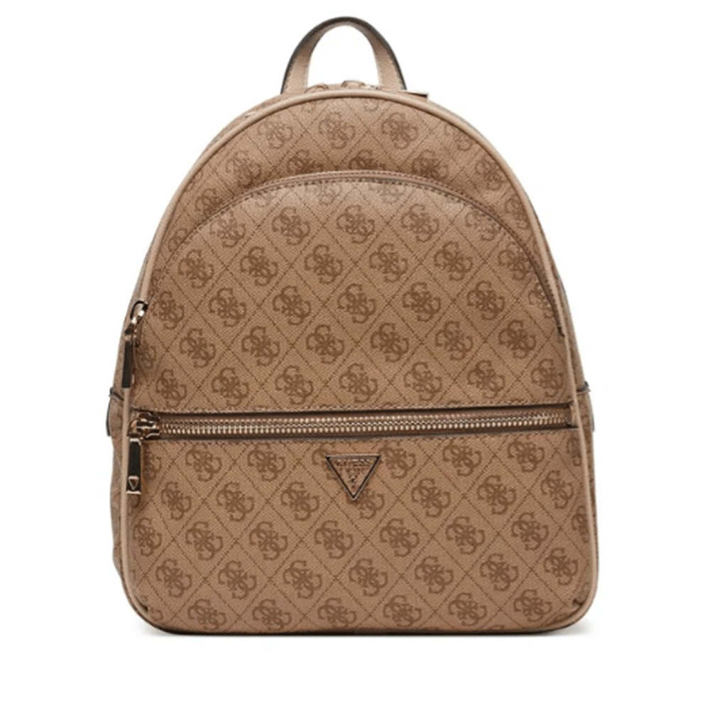 Zaino Donna GUESS Linea Manhattan Colore Latte Logo Misura Grande