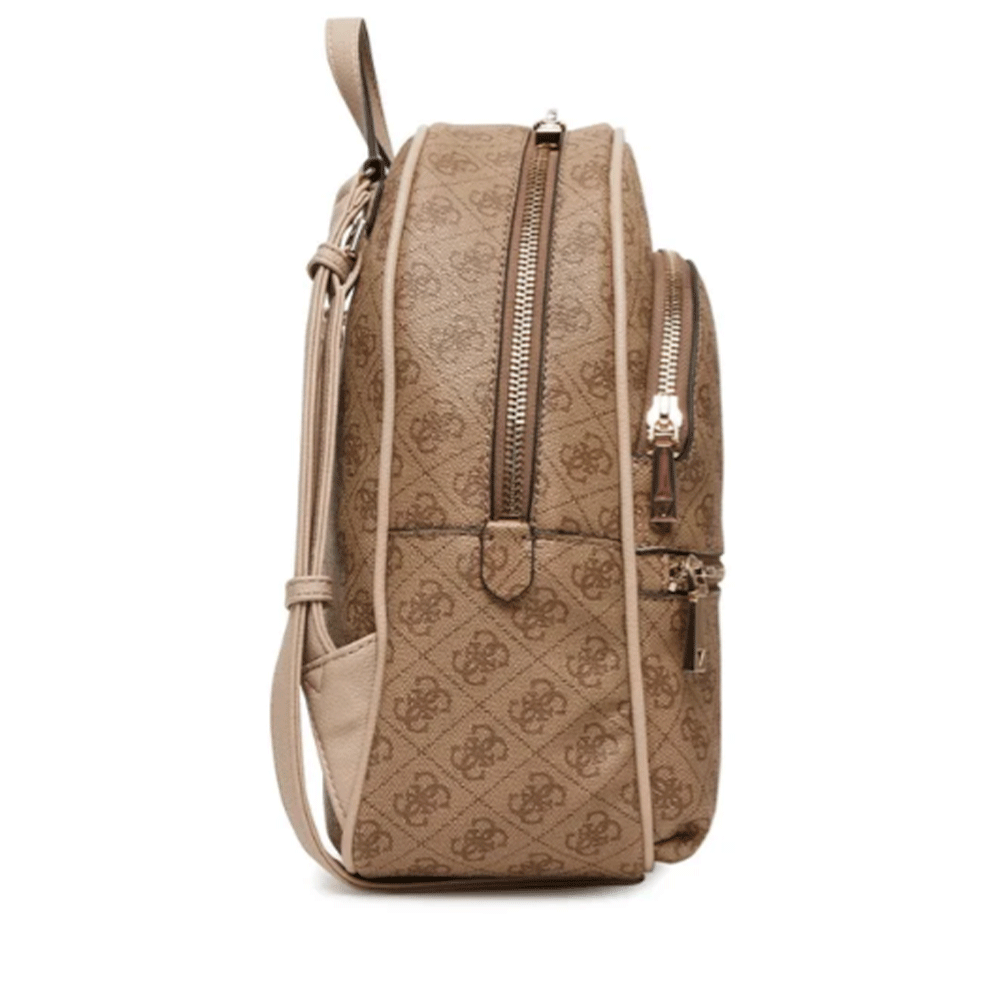 Zaino Donna GUESS Linea Manhattan Colore Latte Logo Misura Grande