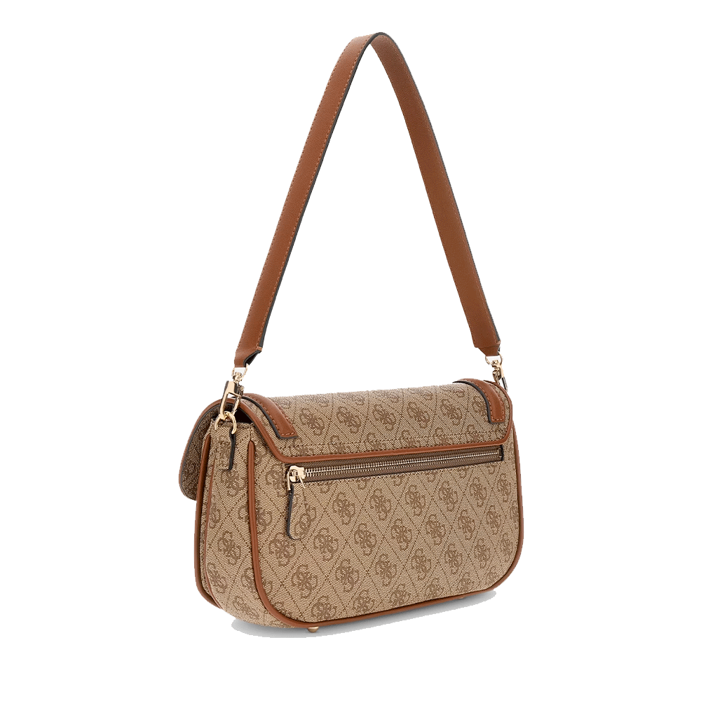Borsa Donna a Spalla GUESS Linea Dea colore Latte Logo