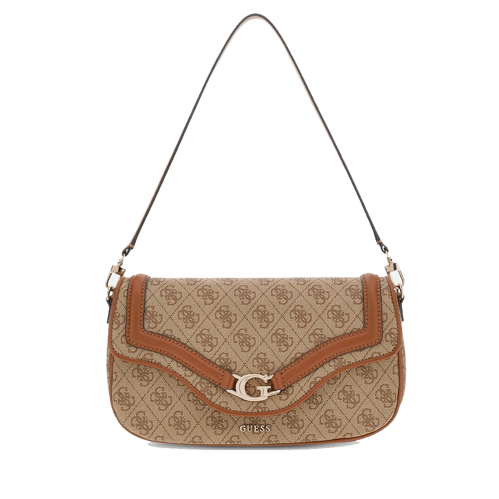 Borsa Donna a Spalla GUESS Linea Dea colore Latte Logo